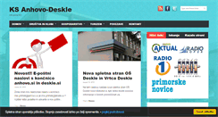 Desktop Screenshot of anhovo.si